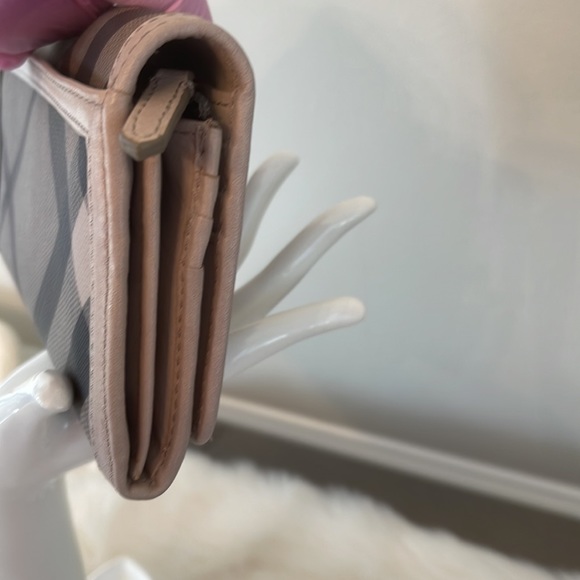 BURBERRY WALLET - NWT - TRENCH - SMOKED CHECK PENROSE CONTINENTAL WALLET - Picture 17 of 17